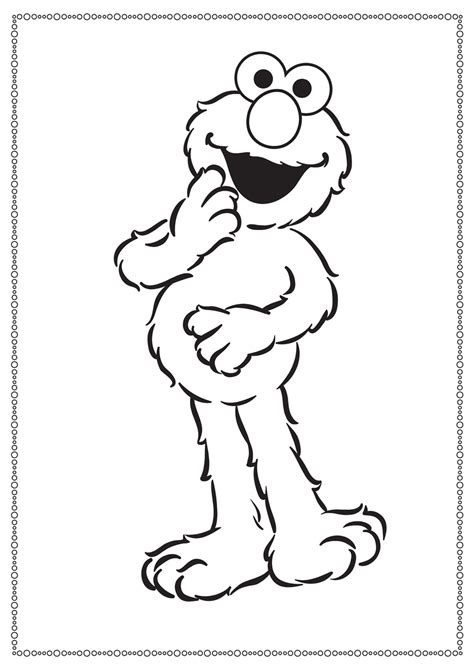 Elmo Coloring Pages Printable