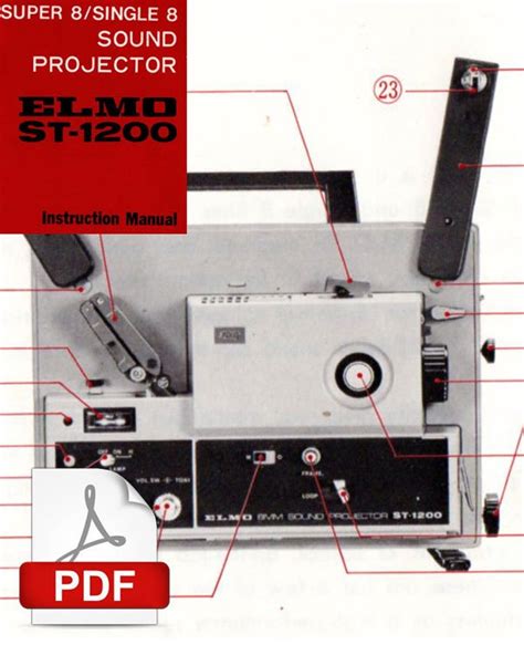 Elmo st 1200 super 8 projector service manual. - Little prince tennis ball machine manual.