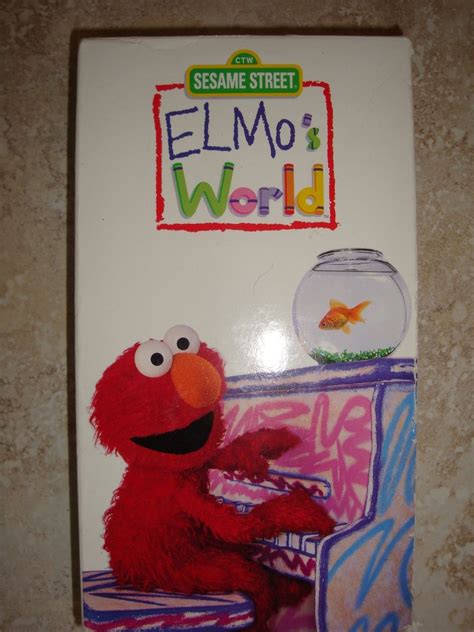 Elmo world vhs 2000. I Might Get The Other Elmo's World VHS Tapes Sometime.Thank You All For WatchingOpening:1. FBI Warning Screen2. SONY Wonder Logo3. Sesame Workshop Logo4. Ses... 