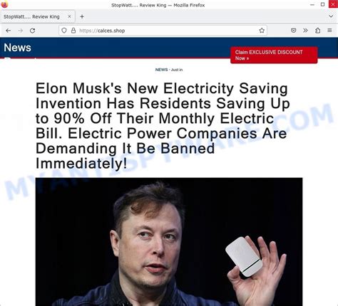 Elon musk stopwatt. Você pode ter encontrado um anúncio on-line que está circulando, alegando que é apoiado por Elon Musk dispositivo de economia elétrica chamado “Parar Watt” pode magicamente reduza até 90% de suas contas de eletricidade. Parece um sonho tornado realidade, certo? Bem, segure sua carteira, porque tudo isso é apenas mais um … 