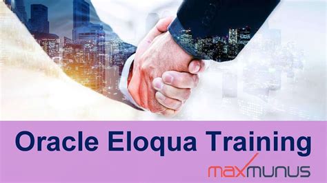 Eloqua Training and Certification Oracle University