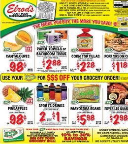 Your Weekly Ad has a new look where you can shop top deals and clip coupons. View New Weekly Ad. Find deals from your local store in our Weekly Ad. Updated each week, find sales on grocery, meat and seafood, produce, cleaning supplies, beauty, baby products and more. Select your store and see the updated deals today!