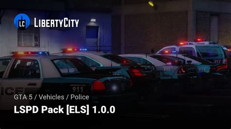 Els lspd pack.  Features: * Model compatible with core game engine functions; * High-qualit...