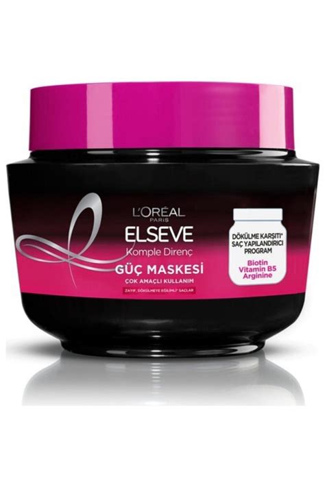 Elseve Saç Maske L'oréal Paris Komple Direnç Dökülme Karşıtı . 
