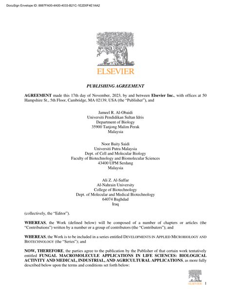 Elsevier book chapter invitation 2020. com to find the appropriate edit...