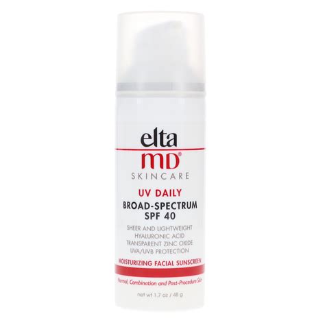 Delicate skin requires the very best care. EltaMD UV Daily Broad-Spectrum SPF 40 Tinted, 1.7 oz gives you the high-powered protection of sun screen mixed with a light tint that hides imperfections without being too heavy.. 
