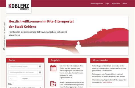 Elternportal der Stadt Koblenz :: Suche