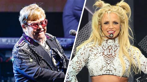 Elton John Confirmed a Collaboration with Britney Spears - InStyle