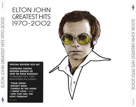 Elton John Greatest Hits 1970 2002