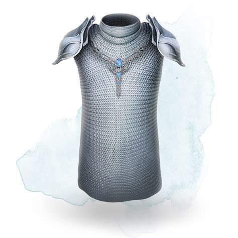 Item Type Chain mail Magical Enchanted 0 Weight 7 lb Armor class 5 Armor class modifiers Special Equipped abilities Open Locks: -5% Find Traps: -5% Pick Pockets: -20% Move Silently: -10% Spellcasting is not disabled Requirements Strength 5 Not usable by Druid Mage Monk. 