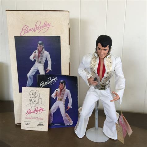 Elvis presley collector dolls. Vintage Barbie Party! | 1961 Ponytail Case/Tote & Furniture Poodle Purse Barbie, Elvis Presley, Star Trek Mr. Chekov Dolls w/ Smoking Baby! elliemayhems. (1,439) $135.00. Vintage Mattel Blue Hawaii Elvis Barbie Sealed NIB. Minimal wear to box. Excellent vintage condition. 