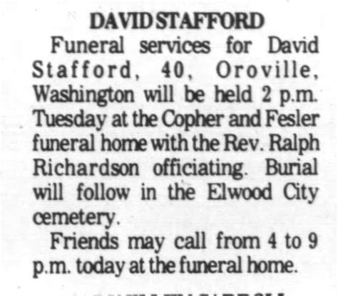 Elwood call leader obituaries. Things To Know About Elwood call leader obituaries. 