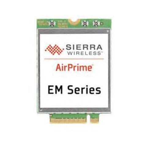 Em7455 driver windows 10.  Sierra Wireless AirPrime EM/MC Series Modules are high-performance L...