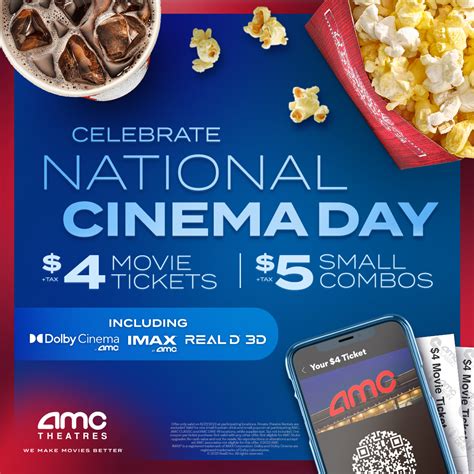 Specifically on Saturday, Sept. 3 when major movie theater chains participate in National Cinema Day. For the entire day, tickets to movies will cost $3. The newly-created event aims to spark .... 
