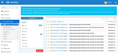 Email Client (React Based) Serenity Guide