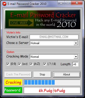 Email Password Cracker