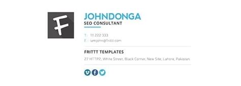 Email Signature Design Best Practices Illustrated with 20+ Examples