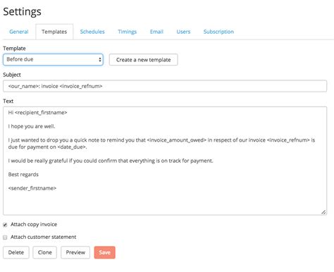 Email Template To Send Invoice Cards Design Templates