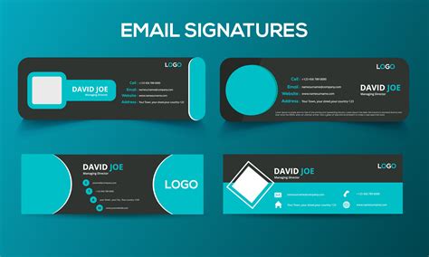 Email Template Vector