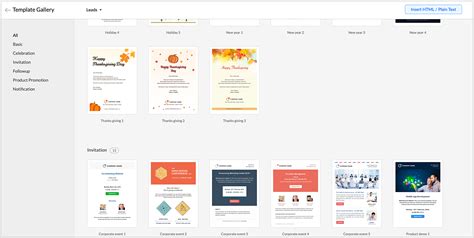 Email Templates Online Help Zoho CRM