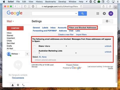 Email Tip How to Block Senders in Gmail