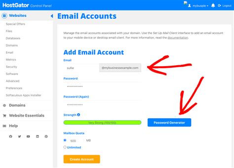 Email address business. Depending on your provider, you may then proceed to create the email address by clicking a button labeled something along the lines of Create. 3. Gain access. Now that you’ve successfully created an email for your business, you can access it and test it to ensure that it works properly. 