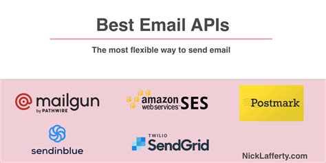 Email api. Email APIs at a Glance. AbstractAPI: Best for freelancers, small businesses, and anyone who needs to integrate an email validation service into their app. Mailgun: Best for enterprise businesses who need an API to handle email marketing and want a … 