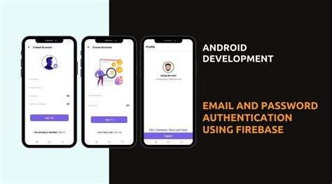Email password authentication firebase android. .  ...