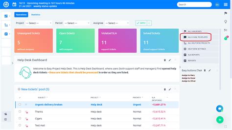 Email templates for HelpDesk Easy Redmine
