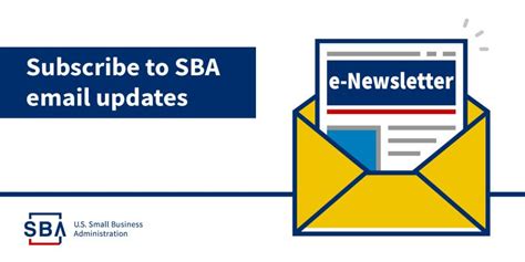 Email updates - SBA e-Newsletter Sign-up