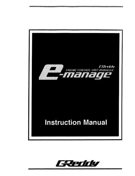 Emanage blue install guide for miatas. - Yanmar 4tne94 4tne98 4tne106t workshop manual.