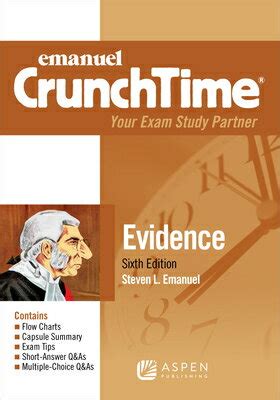 Read Online Emanuel Crunchtime For Evidence By Steven L Emanuel