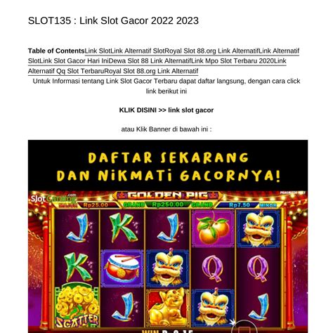 Emas168 Slot: Link Alternatif untuk Akses Tanpa Batas ke Dunia Permainan Slot