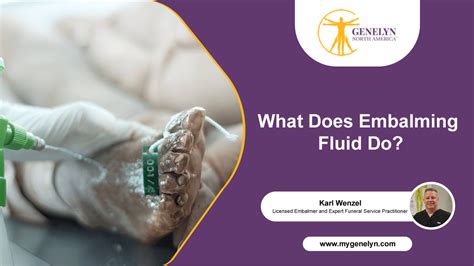 Embalming fluid.  Using embalming fluids is a relatively new process, but i...