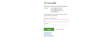 Like many free web-based email services, unused CenturyLink email accounts are deactivated after a certain amount of time. To keep your CenturyLink email active, be sure to log in at least once a year. Accounts with no activity for more than a year will be deactivated and all contents deleted.. 
