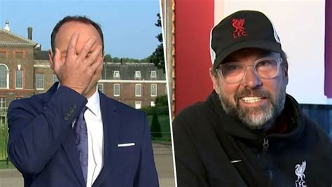 Embarrassed GMB reporter faces Jurgen Klopp multi …