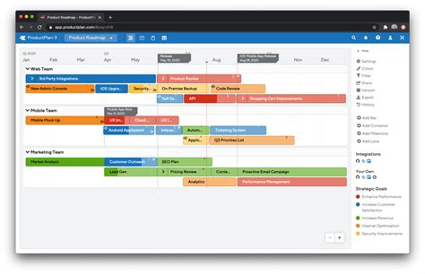 Embed Your Roadmap Directly into MS SharePoint