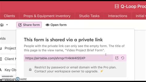 Embed a AirTable form into Wordpress webpage YouTube
