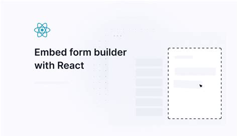 Embed a form builder with React JS Joyfill