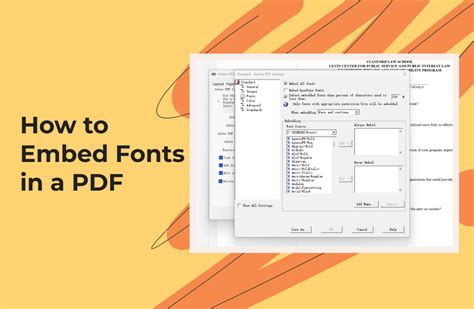 Embed fonts in pdf online free.  Our comprehensive guide provides step-by-step instruc...