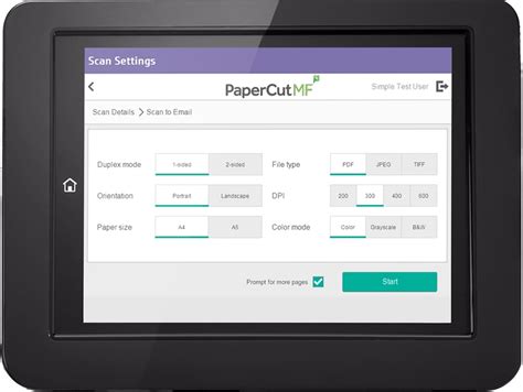 Embedded Platform Timeout Settings PaperCut