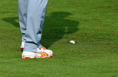 Embedded ball rule in golf: Here