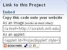 Embedding Projects (1.4) - Scratch Wiki