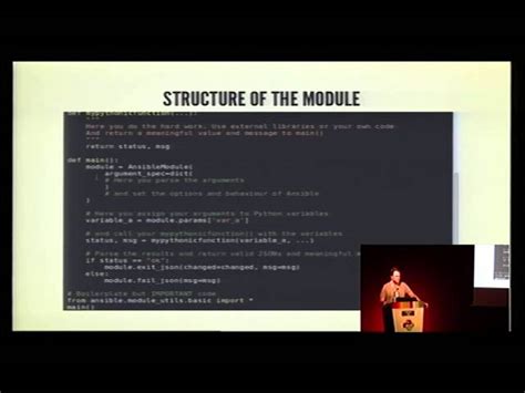 Embedding and extending Ansible with Python