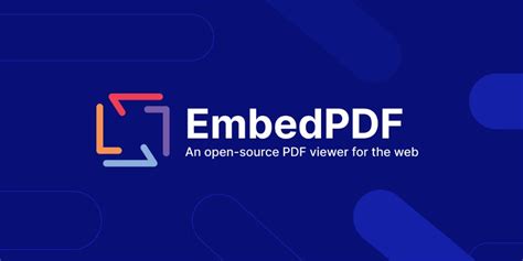 Embedpdf core. EmbedPDF is a blazing-fast, MIT-licensed JavaScript PDF v...