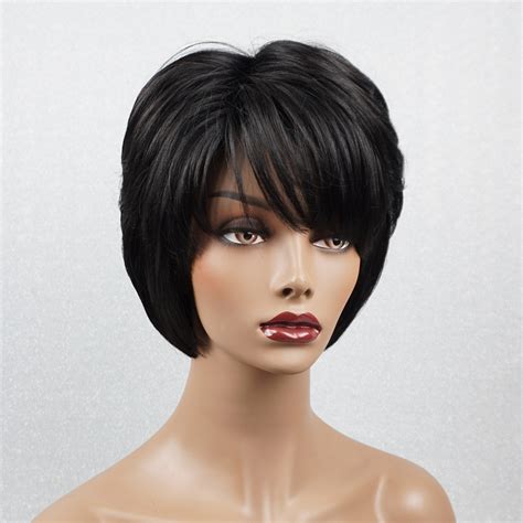 Embellish Your Looks with Sophisticated Short Bang Wigs: A Comprehensive Guide**