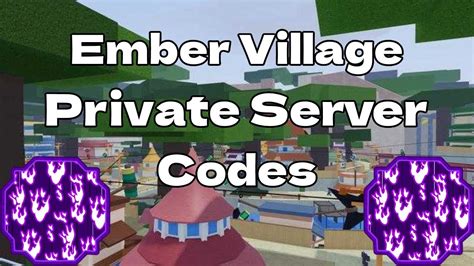 We have all the Shindo Life Forest of Embers private server codes that grant you VIP access to the location!
