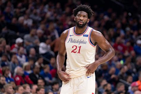 Embid height. 1 sie 2022 ... Philadelphia, PA - How tall is Joel Embiid? He stands at seven feet. Embiid was born in Yaounde, Cameroon, and was discovered by Luc Mbah a ... 
