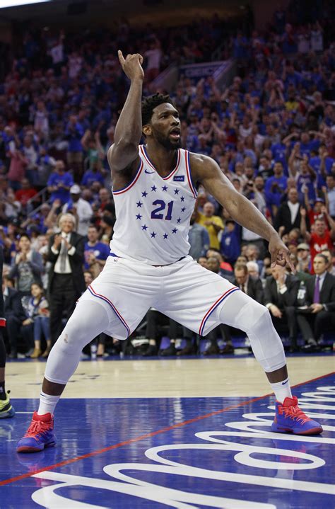 04/12/55774, 9:16 AM. Thrives at charity stripe Friday. Embiid scored 21 points (3-12 FG, 1-3 3Pt, 14-15 FT) while adding five rebounds, two blocks, an assist and a steal in 33 minutes during .... 