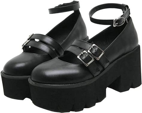 Embolden Your Goth Aesthetic with Bewitching Goth Mary Jane Shoes